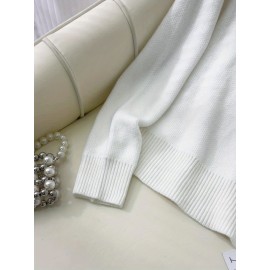 Women's Thick & Soft Sweater with Bow Buttons - Winter Warm Round Neck Long Sleeve Cozy Sweater, Beige & White Cable- Design, All-Season Casual Elegant Pullover for Fall and Winter Layering, Hand Wash or Dry Clean, Solid Color with Bow Detail, Medium Stretch, Relaxed Fit, Fleece Lining for Extra Warmth, Chic and Comfortable for Casual Attire, Cozy Sweaters For Women, Casual Long Sleeve Sweater, Oversized Knit Sweater, Colourfull Loose Sweater For Women,