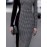 Women'S Elegant Long Sleeve Dress - & Checkered Pattern, Zipper Closure, Formal & Everyday Chic Outfit, Machine Washable Non-Stretch Fabric for Women, All-Season Versatile Party Wedding Office Dress, Dresses for Wedding Guest