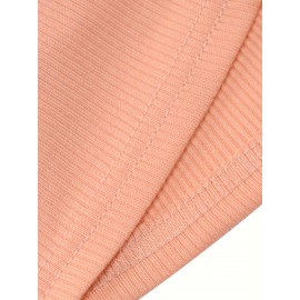 Women'S High Neck Long Sleeve Bodycon Mini Dress with Front Cutout and Side Ruching Drawstrings, Solid Color Soft Cotton Blend, Versatile & Seasonless