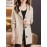 Women's Beige Cardigan Sweater - Longline Open Front Coat-like Jacket, Soft Chic Sweater for Fall/Winter, Elegant Everyday & Formal Outfits, Fall Winter Wear, Soft Texture