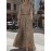 [Elegant Maxi Dress] Women's Elegant Maxi Dress - Beige & Brown, V-Neck Long Formal & Casual Dresses for Everyday, Parties, Business - All-Season Chic Outfit with Elegant Flowy Silhouette - Women's Clothing, Long Maxi Dress, Versatile Fashion, Sophisticated Style, Quality Craftsmanship, Party Attire, Stylish Clothing, Durable Material, Fashion Lovers, Women's Dress, Dress For Women/on